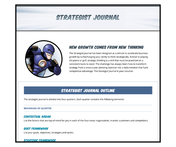 Strategist Journal