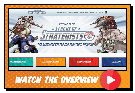 League of Strategists video overview button