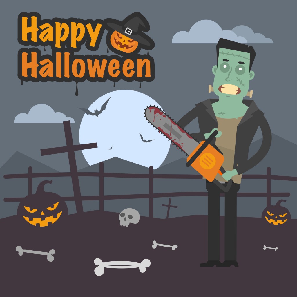 Frankenstein and halloween