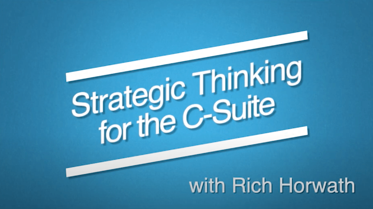 What CEOs Think About Strategy